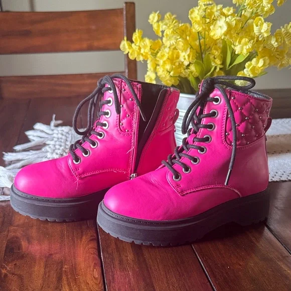 Sonoma Kids Pink Quilted Boots - Picture 2 of 6